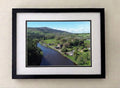 St. Mullins - Premium Framed Drone Print