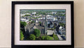 Carlow Cathedral 1.0 - Premium Framed Drone Print.