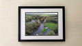 Milford Weir - Premium Framed Drone Print