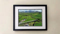 Borris Viaduct 2.0 - Premium Framed Drone Print.