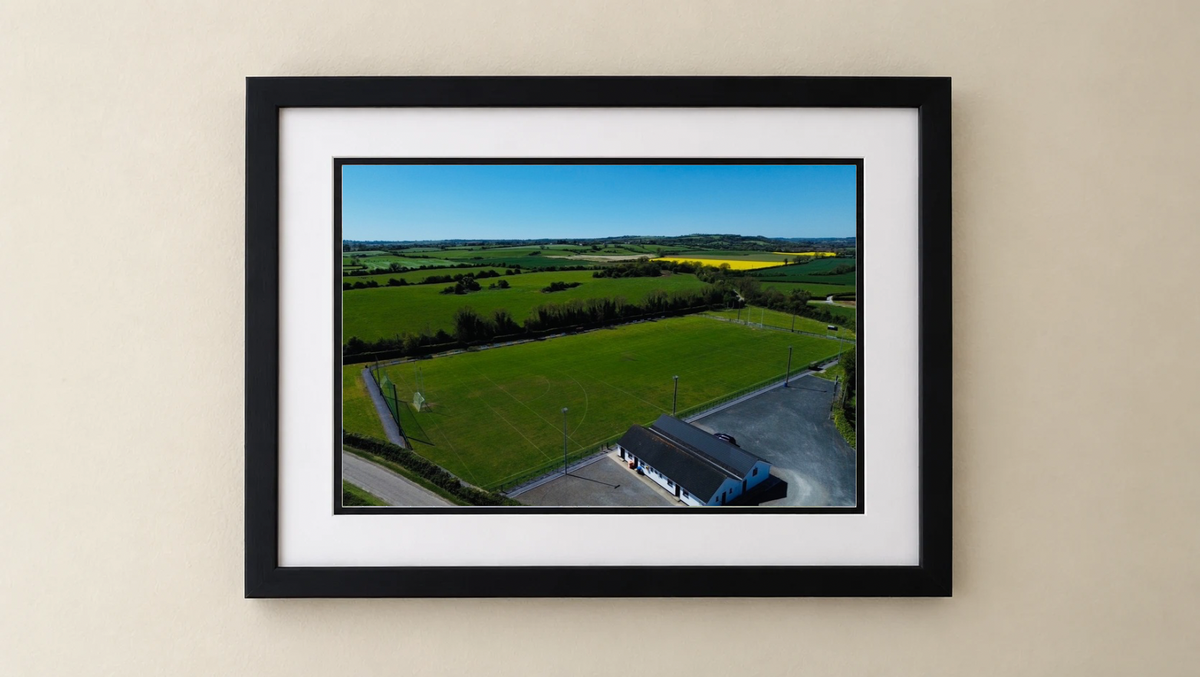 Arles Killeen GAA - Premium Framed Drone Print