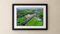 Borris Viaduct 1.0 - Premium Framed Drone Print