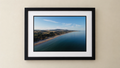 Brittas Bay - Premium Framed Drone Print