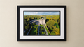 Kilkea Castle - Premium Framed Drone Print