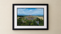 Rock of Dunamase - Premium Framed Drone Print
