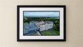 Knockbeg College New - Premium Framed Drone Print.